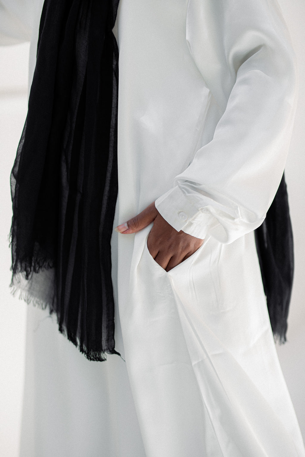 Satin white