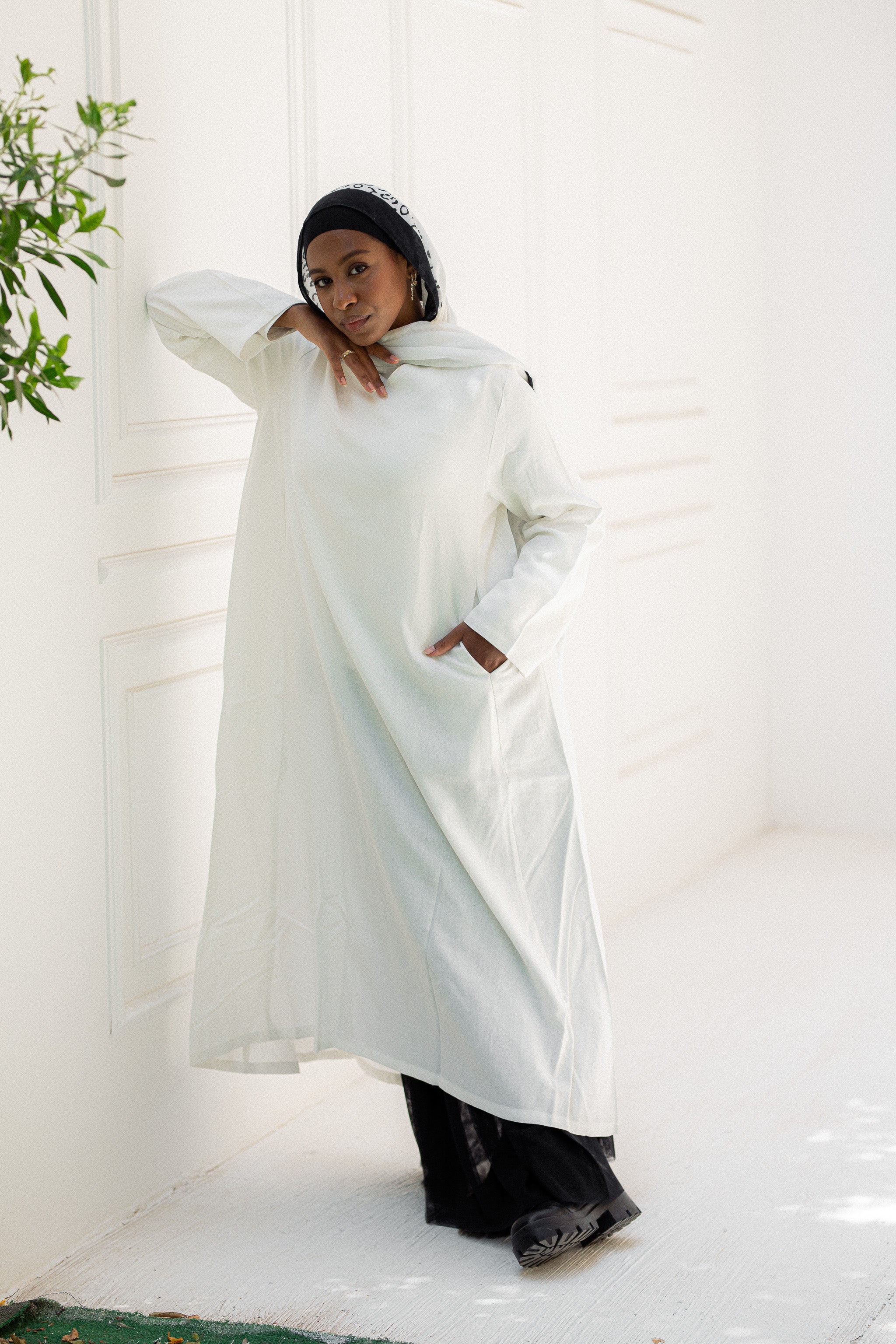 linen white